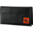 Oregon St. Beavers Deluxe Leather Checkbook Cover